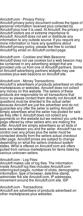 aircutoff privacy