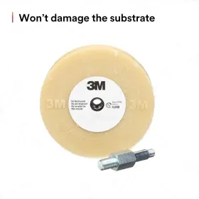 7498 3M Stripe Wheel Adhesive Remover Eraser Removes Decals #3