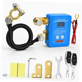 Apexpro2026 716921480950 12v/24v 240a Flame Retardant Housing Wireless Remote Battery Disconnect Switch