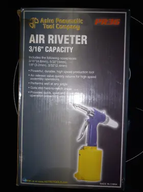 PR36 ASTRO PNEUMATIC TOOLS Air Riveter