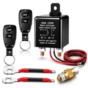 Autrovia 795632968513 Side Post Remote Battery Disconnect Switch 12v 250a Cut Off
