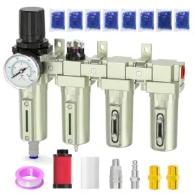 Bogerdack B0dg8m4sk3 Industrial Grade 4-stage Air Drying System 3/4 Npt Auto Drain