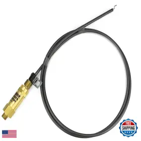 Conrader B0859hltqc Throttle Control Cable Bullwhip For Gas Air Compressors 8hp To 14hp 24