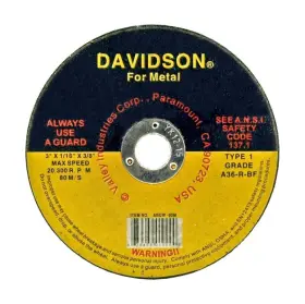 ABCW03M DAVIDSON Cutting Discs Wheels