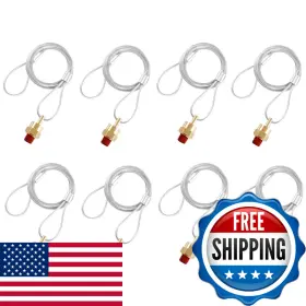 Dazakoot B0d5m2r49t 1/4 Air Compressor Drain Valve 60 Cable5ft Tank Plug