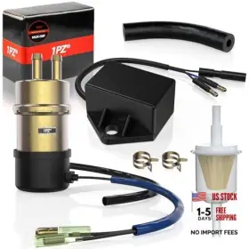 Dragonpartify Llc Muk-d8f 49040-1055 12v Electric Fuel Pump For Kawasaki Mule 2510 3010 3000