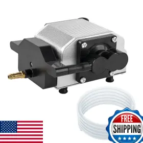 Foxalien B0b95s7q47 Ap30a Portable Air Assist Pump 30l/min Adjustable Volume For Cnc