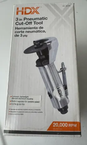 DE-3-PLG HDX Tool Pneumatic Rpm Power Cutting