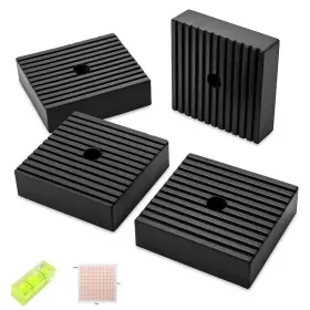 B0F6NJ87CM HUIVLEI Pack Anti Vibration Pads Solid Rubber