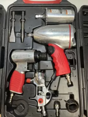 F123 HUSKY Pneumatic Air Chisel Set #2
