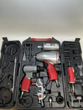 F123 HUSKY Pneumatic Air Chisel Set