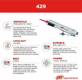 043921796881 INGERSOLL RAND Air Reciprocating Saw Lock #3