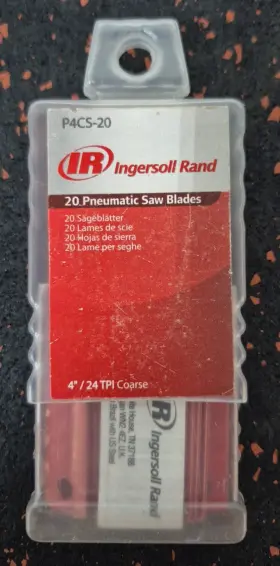 P4CS-20 INGERSOLL RAND Pneumatic Saw Blades Box Brazil