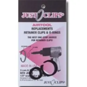 757783527070 JUST CLIPS Anvil Retainer Clip Refill Pack Kit