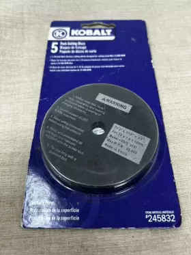 0245832 KOBALT Cutting Discs Arbor #2