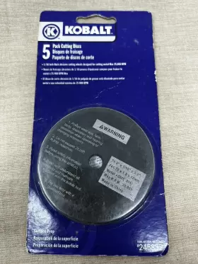 0245832 KOBALT Cutting Discs Arbor