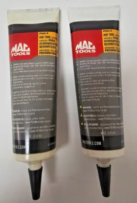 PNG-4 MAC TOOLS High Performance Air Tool Grease Once Tubes