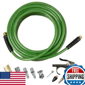 Metabo Hpt B09gmfxdcr Air Compressor Accessory Kit Poly 50 Ft X 1/4-inch Hose