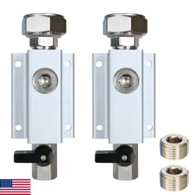 Milado B0dbxz5cty 2pcs 3/4 Compressed Air Outlet Kit 1/2 Inch Npt Port Only For