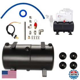 Ophir B081fs11fk 3l Air Tank Kit Adapters Tube For Diy Airbrush Compressor Black