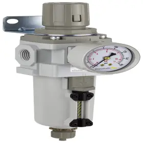 Pneumaticplus B01jncsmm8 Saw400-n04bg-mep Compressed Air Filter Regulator Piggyback Combo