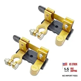 Ponzkoe Pbs2 1v4v Quick Battery Disconnect Switch -50a Knife Blade Kill Top Post 2