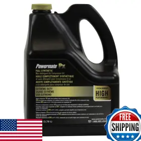 Powermate Px B01m0awo1m 100 Full Synthetic Air Compressor Oil - Extreme Duty High