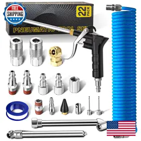 B0CF1S7NFB SARDVISA Air Compressor Repairable Hose Kit