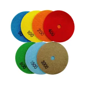 718760486810 SHDIATOOL Diamond Polishing Pads Set Multicolour