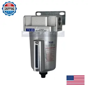 Thb B07zqpx2sx Heavy Duty Industrial Rated High Flow Particulate Filter In-line Water Trap