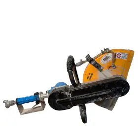 Us Saws Hsb14 U.s. Hsb-14 Blue/yellow 14 Inch Hand-held Air-powered Pneumatic Saw 0100