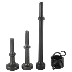 Yaekoo 609832364382 Smoothing Air Hammer Tool Kit Pneumatic Chisel Bits Accessories Clear