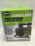 Slime 40086 Cordless Pro Power Tire Inflator Air Compressor Auto Shut-off New. Fixed Price $100.00.