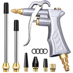 Jastind Industrial Air Blow Gun With Brass Adjustable Flow Nozzle. Fixed Price $16.89.