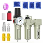 Meanlin Heavy Duty Industrial Grade 1/2 Npt 3 Stage Air Drying Systemcoalescing. Fixed Price $300.89.