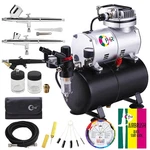 Ophir 110v Airbrush Kit Quiet 1/6 Hp Air Brush Compressor 3l Tank 3. Fixed Price $179.30.