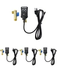 Qwork Automatic Timed Condensate Drain Valve, 4 Pack 1/2" Split -. Fixed Price $107.99.