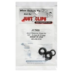 Just Clips Jc500 1/2" Anvil Snap Ring & O-ring Made In The Usa - 6pc Kit. Fixed Price $10.44.