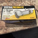 Central Pneumatic 4" High Speed Air Cutter 61480 3/8 Arbor 90psi 18,000 Rpm New. Fixed Price $10.00.