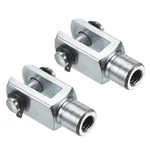 Patikil M6x1 Air Cylinder Rod Clevis End, 2 Pack Female Thread Y Silver. Fixed Price $13.83.