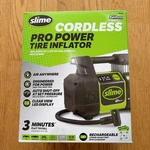 Slime Cordless Pro Power Tire Inflator Air Compressor Auto Shut-off 3-min. Fixed Price $64.98.