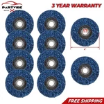 10 Pack New 4 In X 5/8 Blue Strip Discs Stripping Wheel For Angle Grinders. Fixed Price $25.39.