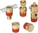 Hromee 5 Piece 1/4 Inch Compressor Air Tank Port Fittings Drain Valve Kit.... Fixed Price $23.01.