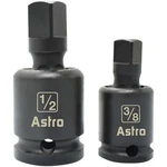 Astro Pneumatic 78342 3/8 In And 1/2 Pinless Universal Joint Impact Adapters. Fixed Price $23.68.