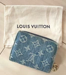 Louis Vuitton Monogram Denim Wallet Lv Remix Portefeuille Lou M83160 Jp Limited. Fixed Price $1099.99.