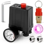 Meanlin Measure Air Compressor Pressure Switch Control 1/4 Inch, Black,red. Fixed Price $26.40.