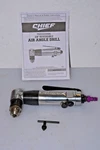 Chief Professional 3/8" Reversible Air Angle Drill W/ High Flow Quick Connect. Fixed Price $51.50.