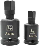 Astro Pneumatic 3/8? & 1/2? Pinless Universal Joint Impact Adapters (78342). Fixed Price $21.68.