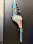Dynabrade Pneumatic Belt Grinder Blue & Gray Air-powered Industrial Tool. Fixed Price $455.00.