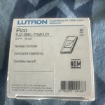 Lutron Pico Kit Pj2-3brl White Wireless Dimmer Switch, W/bracket And Wallplate. Fixed Price $20.00.